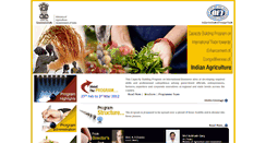 Desktop Screenshot of agritrade.iift.ac.in